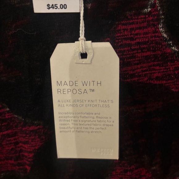 ARITZIA Georgia long sleeve crop top, Wilfred Free - Picture 3 of 5